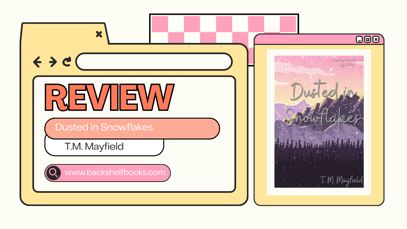 Review: Dusted in Snowflakes by T.M. Mayfield