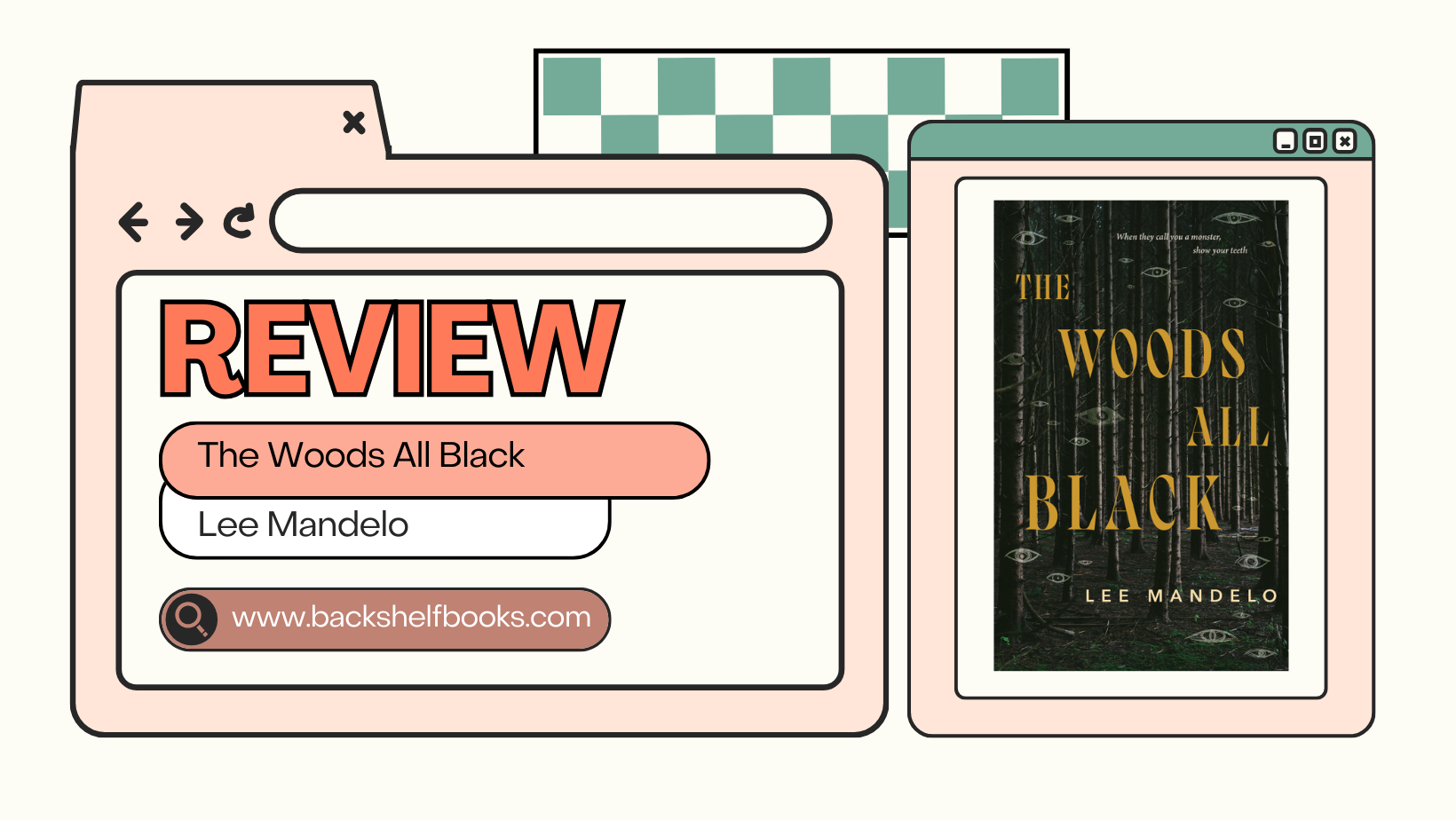 Review: The Woods All Black by Lee Mandelo