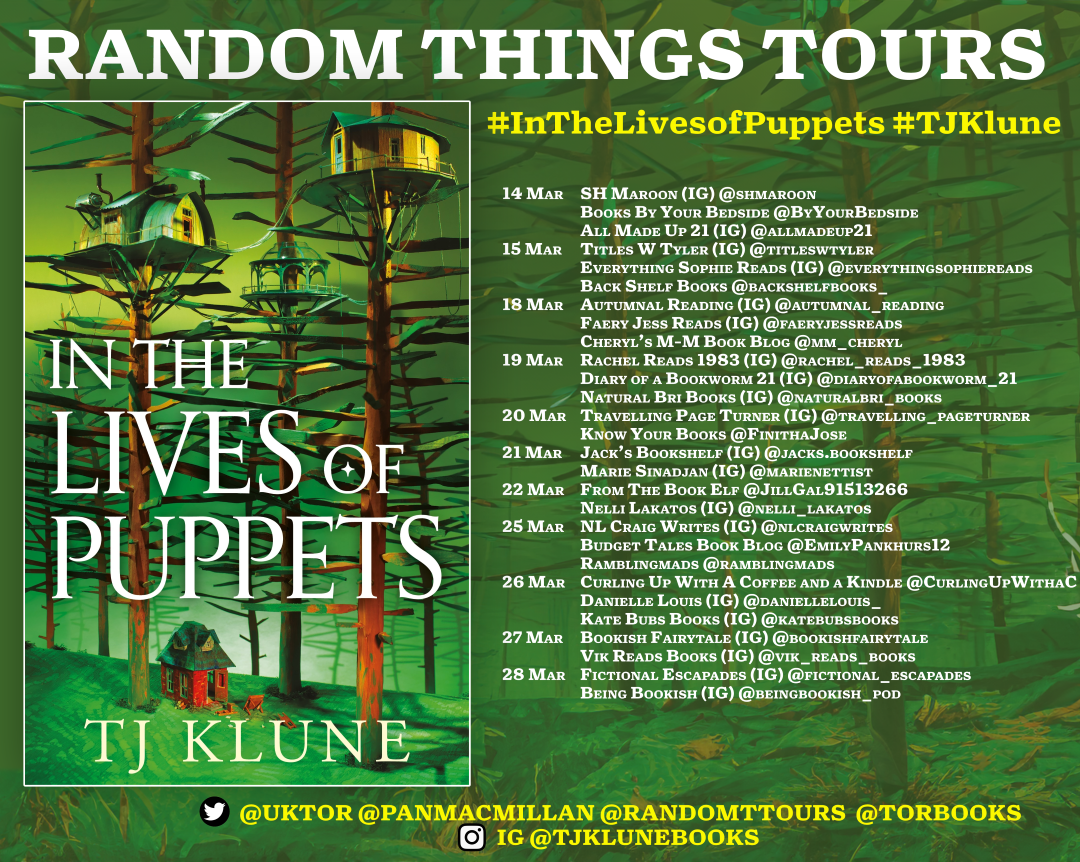 In the Lives of Puppets by T.J. Klune: Blog Tour and Review