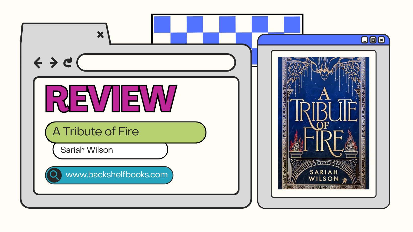 A Tribute of Fire by Sariah Wilson – REVIEW